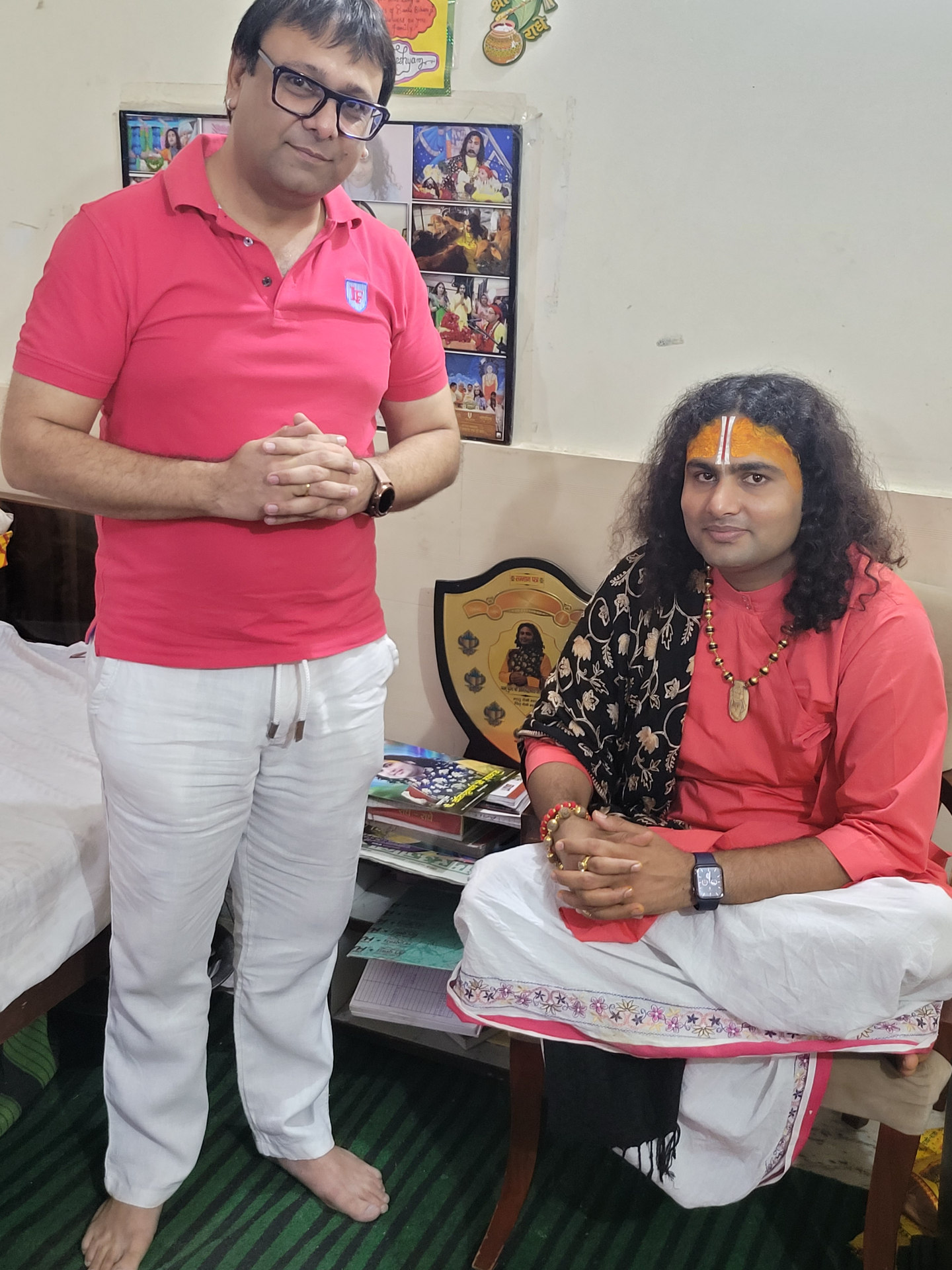 With Trilochan Darshan Das Ji