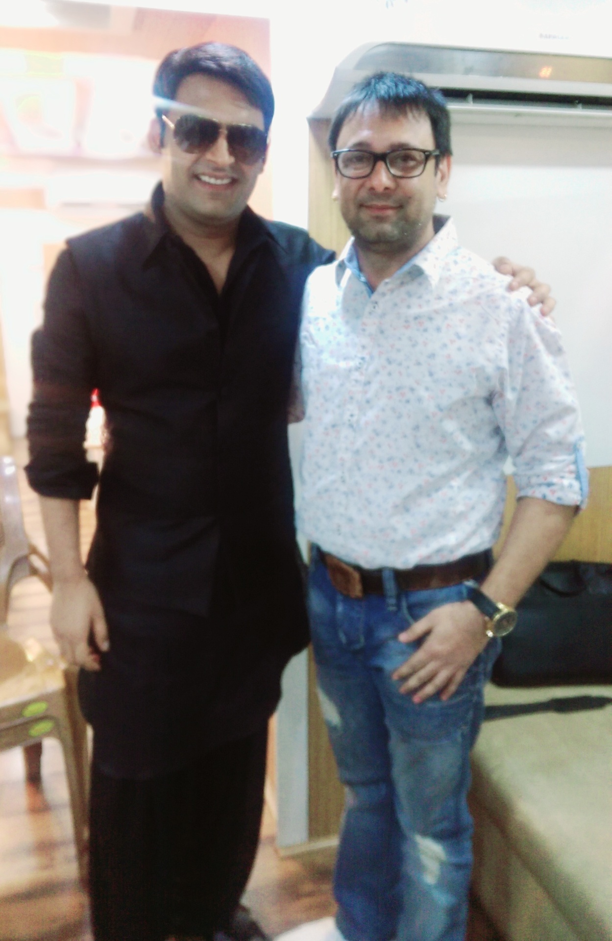 With Kapil Sharma