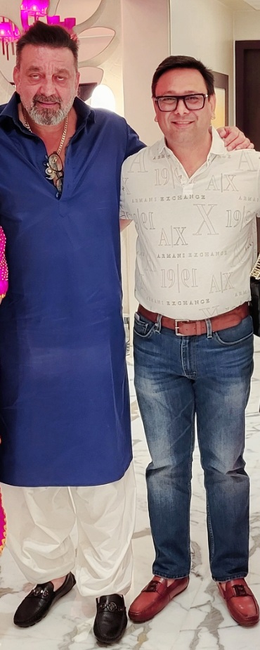 With Sanjay Dutt