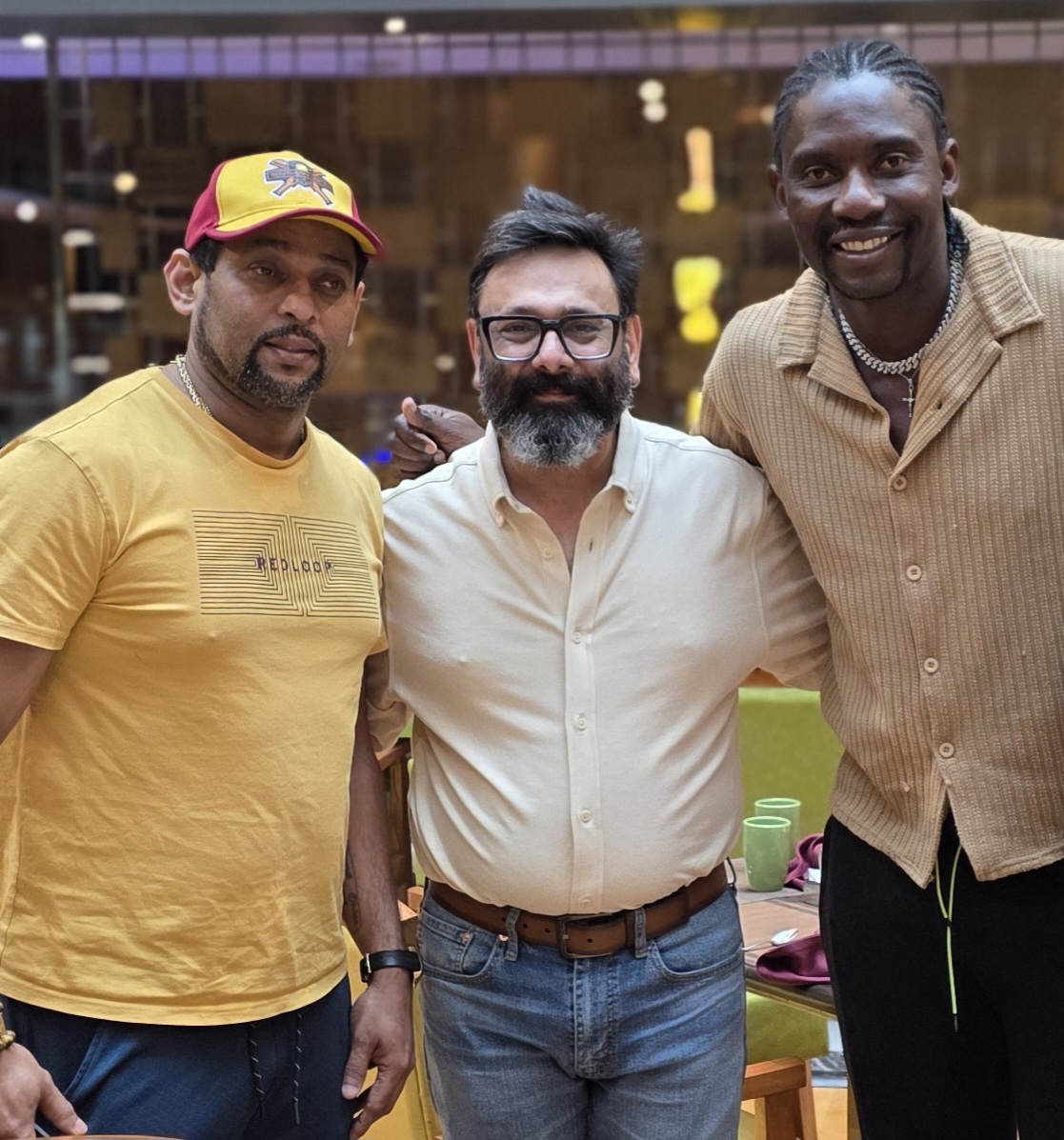 With West Indies Legends